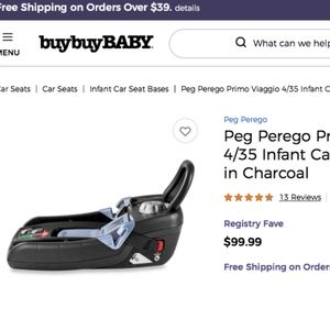 Peg Perego Primo Viaggio 4/35 Infant Car Seat Base